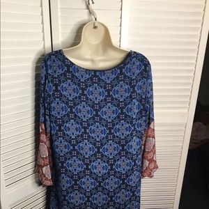 Jealous Tomato dress with bell sleeves